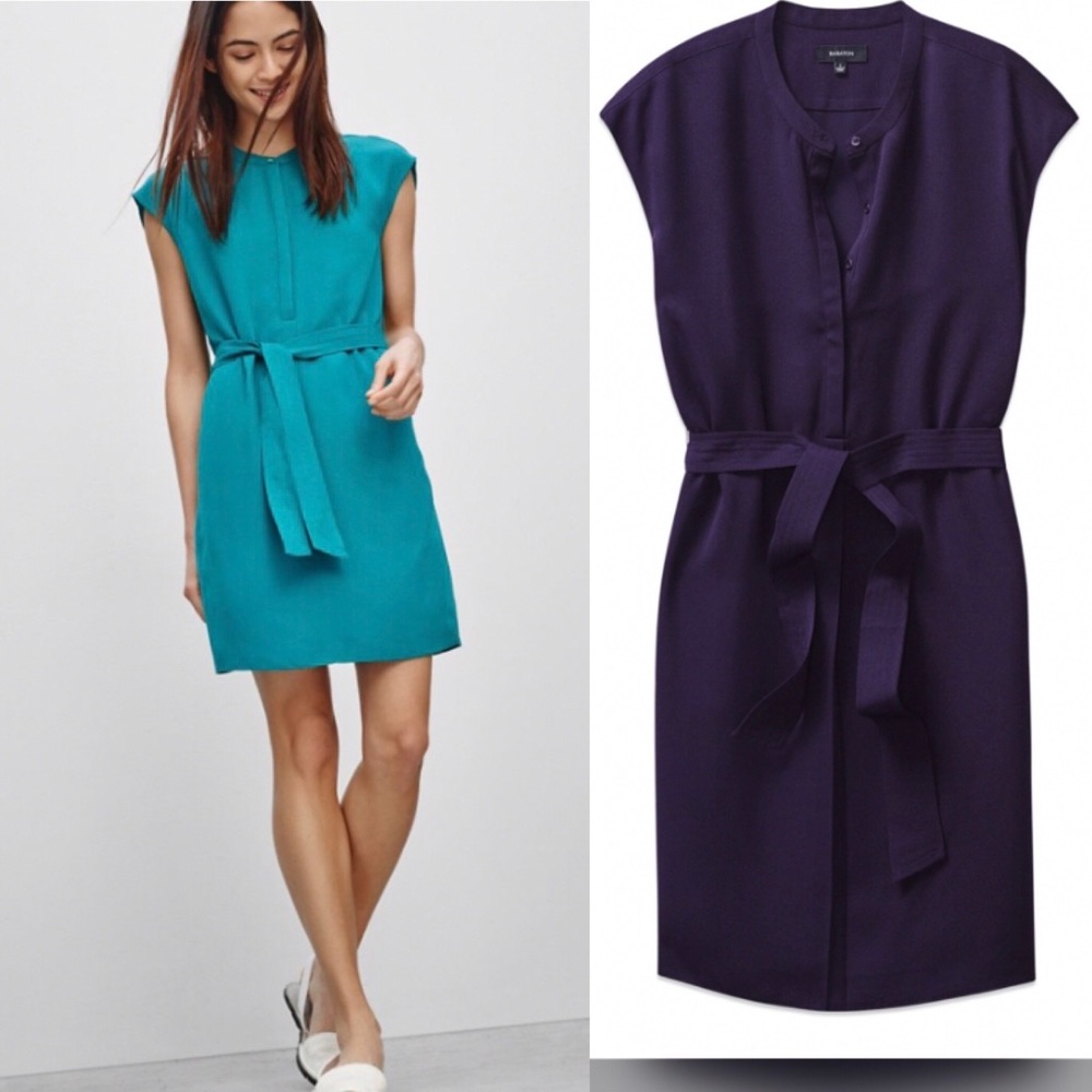 Babaton Clayton dress sz xs in deep purple